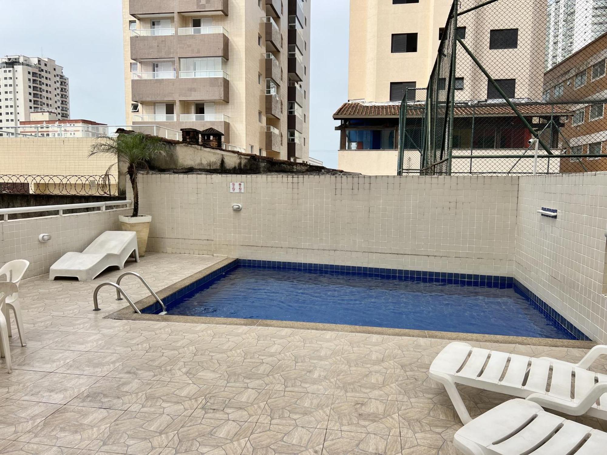 Apartamento Com Piscina! São Vicente Exterior foto